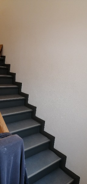 Treppe mit Holzschutz