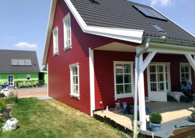 Fassadengestaltung Holzhaus